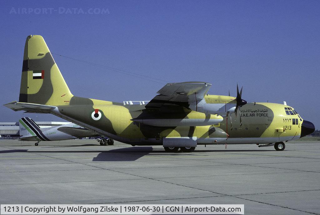 1213, 1981 Lockheed C-130H Hercules C/N 382-4879, visitor