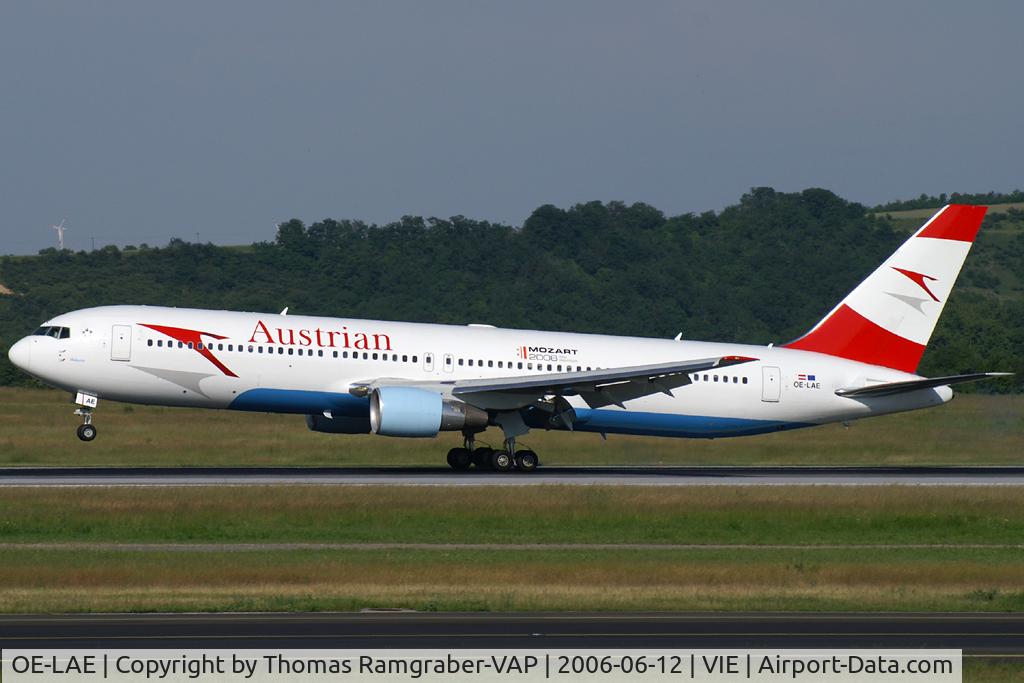 OE-LAE, 2000 Boeing 767-3Z9/ER C/N 30383, Austrian B767-300ER