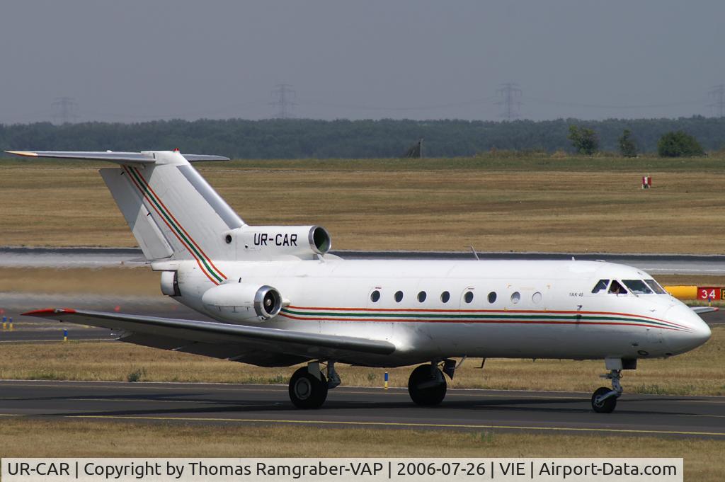 UR-CAR, Yakovlev Yak-40 C/N 9741756, ISD Avia Yak40