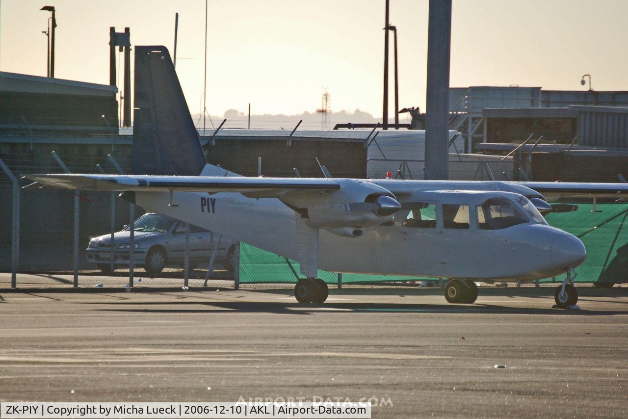 ZK-PIY, 1973 Britten-Norman BN-2A-20 Islander C/N 344, Parked in Auckland