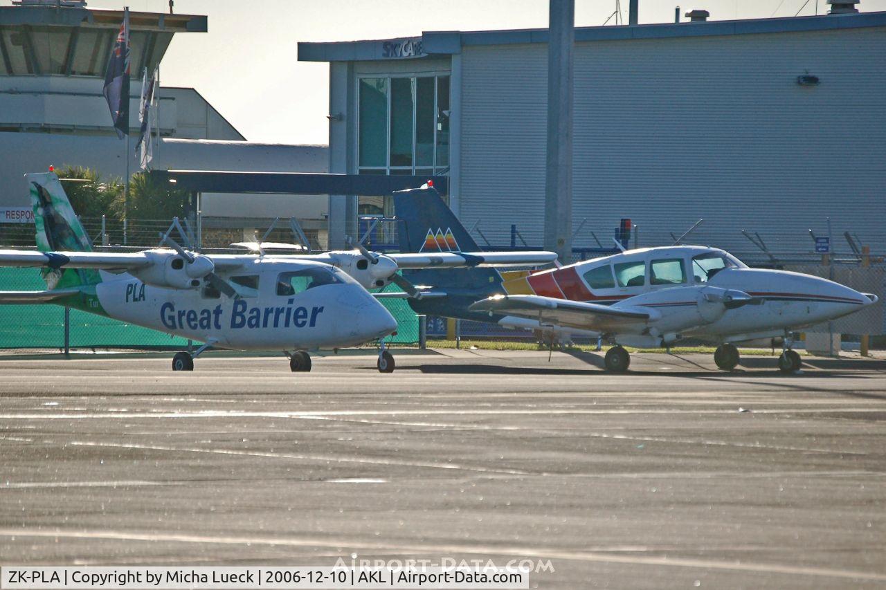 ZK-PLA, 1976 Partenavia P-68B C/N 86, Parked in Auckland