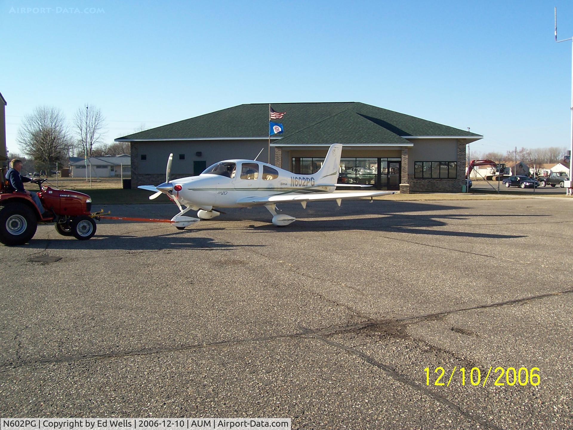 N602PG, 2002 Cirrus SR20 C/N 1189, AUM
