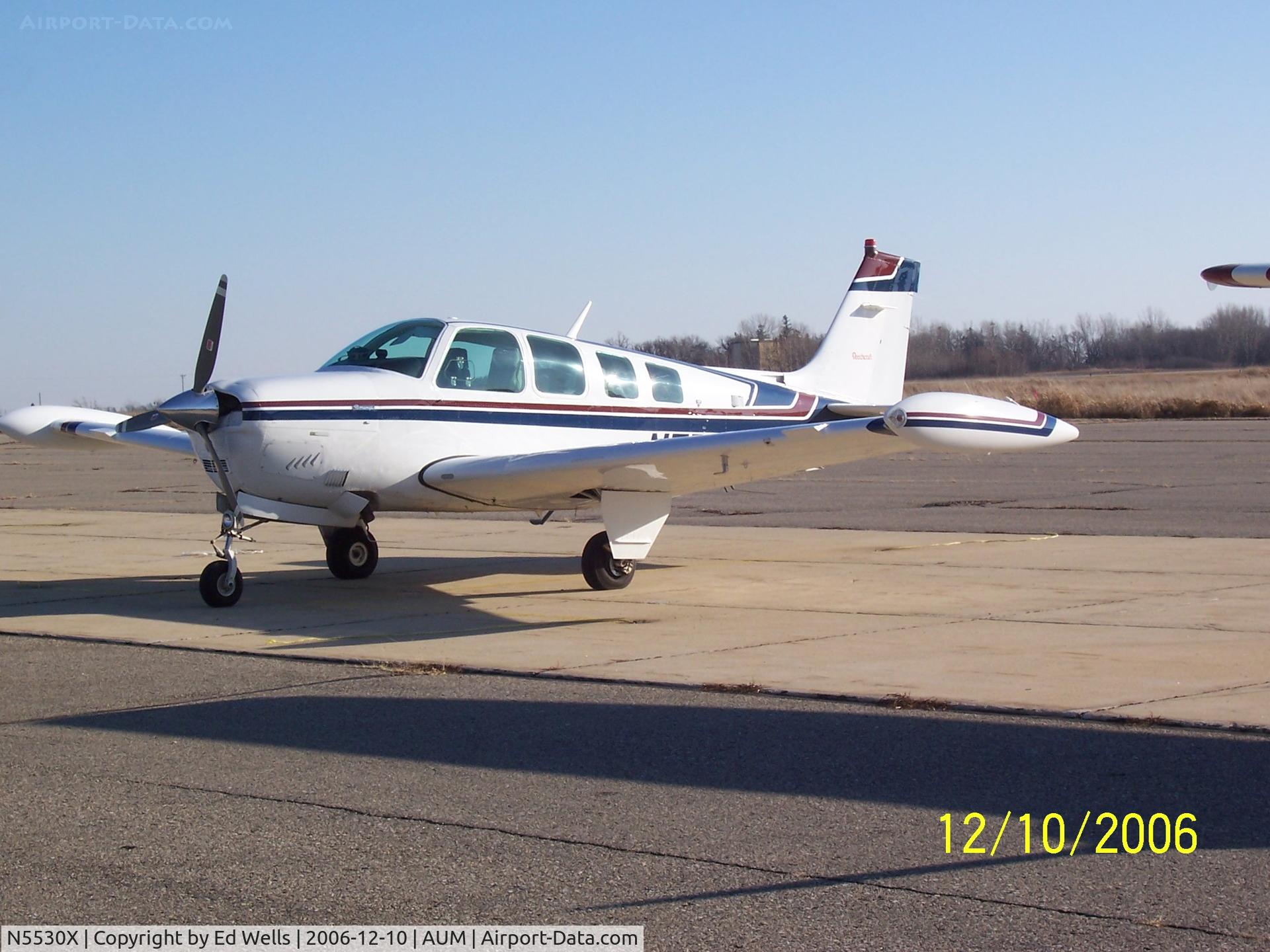 N5530X, 1989 Beech A36 Bonanza 36 C/N E-2504, AUM