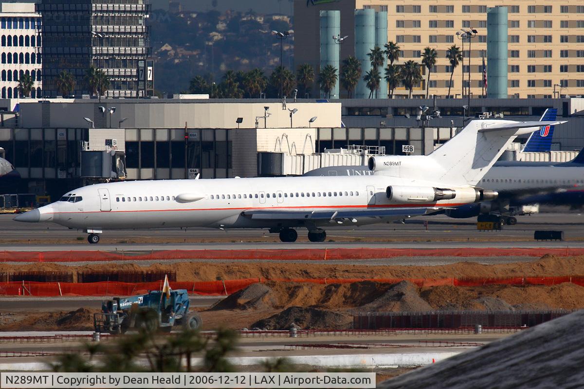 N289MT, 1981 Boeing 727-223 C/N 22467, Raytheon Testbed N289MT 