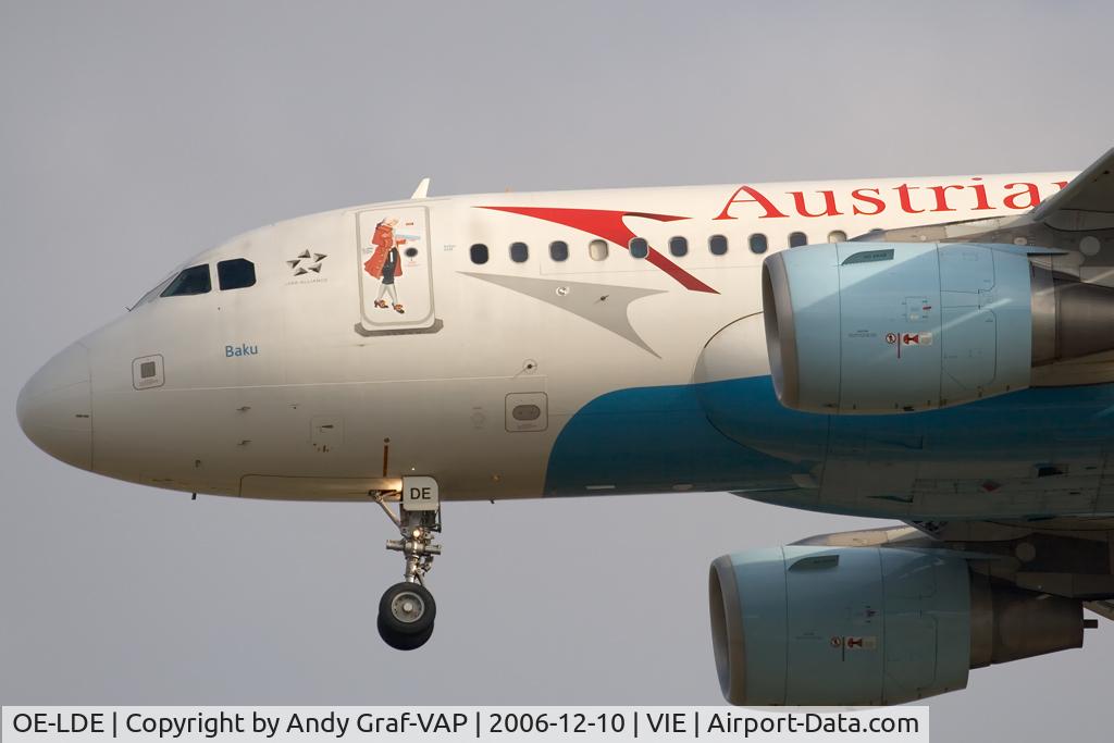 OE-LDE, 2005 Airbus A319-112 C/N 2494, Austrian Airlines A319