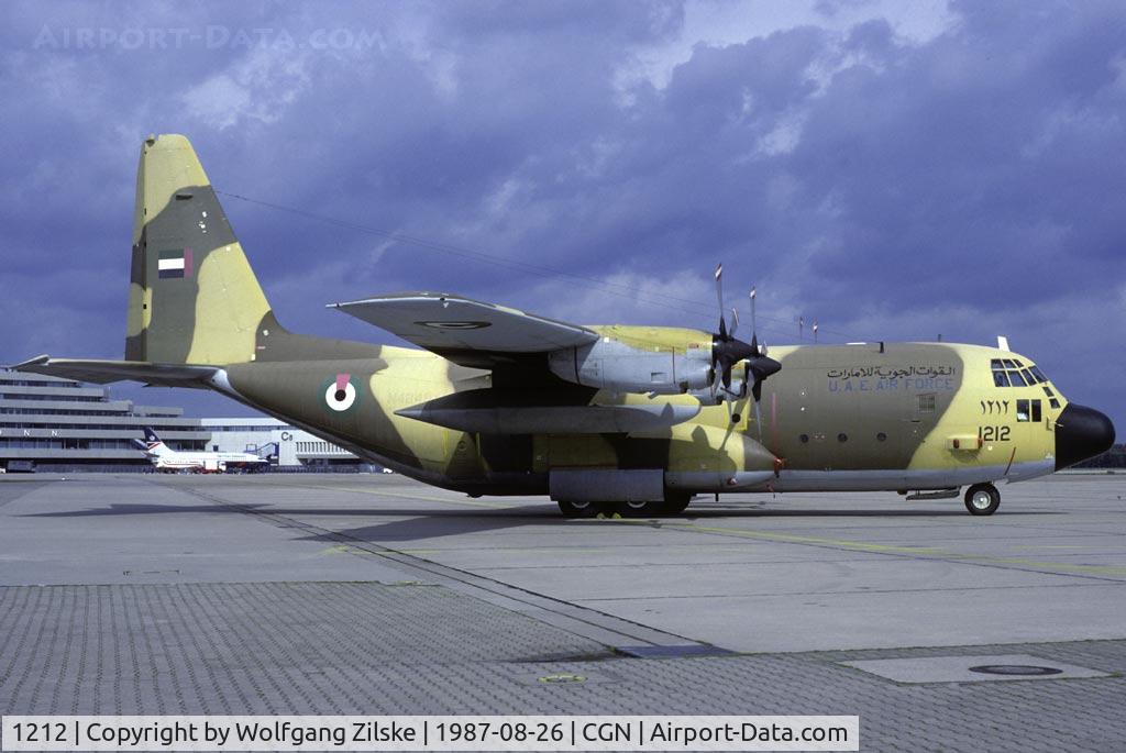 1212, 1984 Lockheed C-130H Hercules C/N 382-4985, visitor