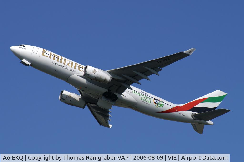 A6-EKQ, 1998 Airbus A330-243 C/N 248, Emirates A330-200