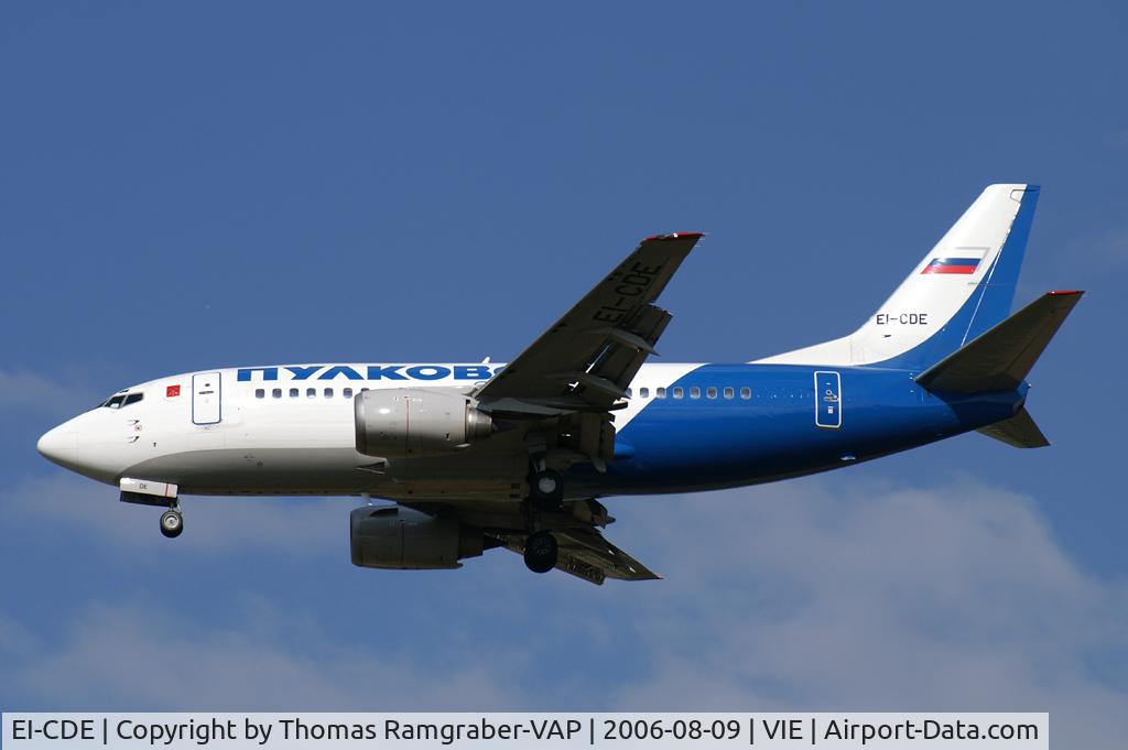 EI-CDE, 1991 Boeing 737-548 C/N 25115, Pulkovo B737-500