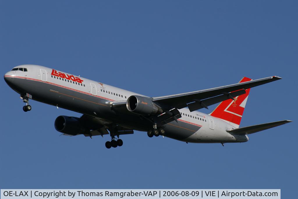 OE-LAX, 1992 Boeing 767-3Z9/ER C/N 27095, Austrian (Lauda Air) B767-300ER