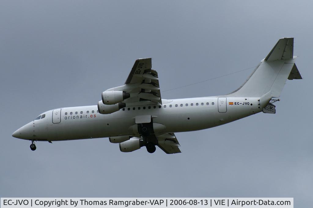 EC-JVO, 1990 British Aerospace BAe.146-300 C/N E3179, OrionAir BAe146-300