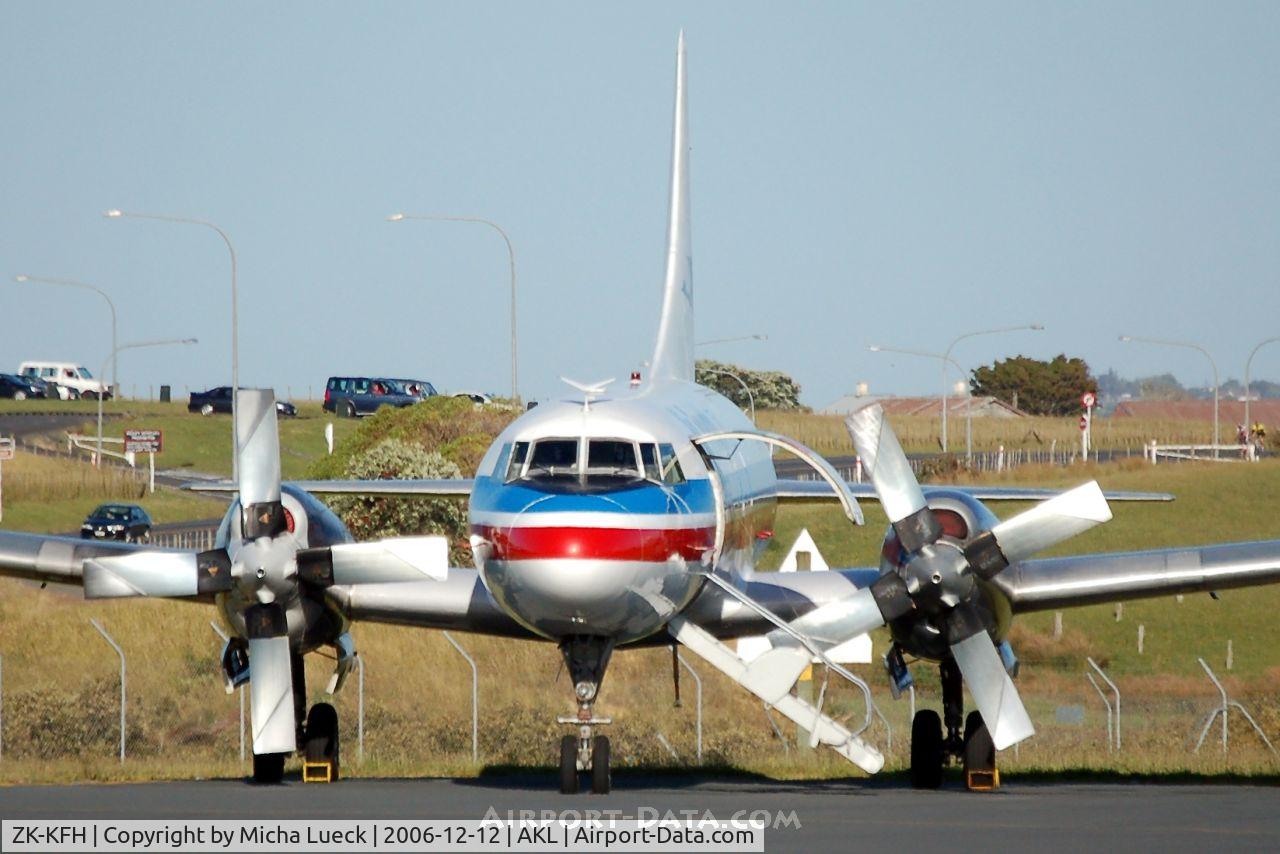 ZK-KFH, Convair 580(F) C/N 42, At Auckland
