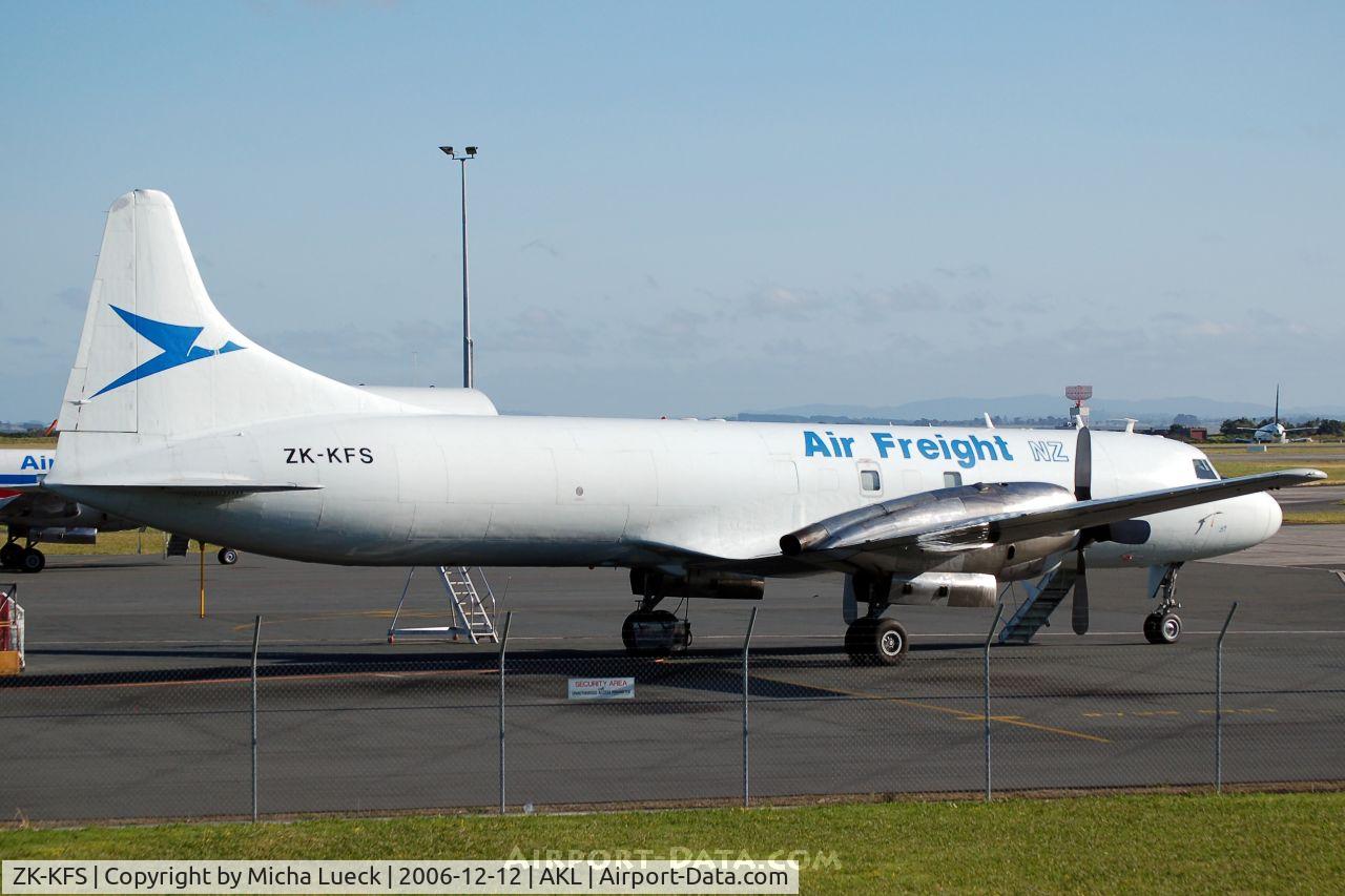 ZK-KFS, Convair VC-131F (R4Y-1) Samaritan C/N 277, At Auckland