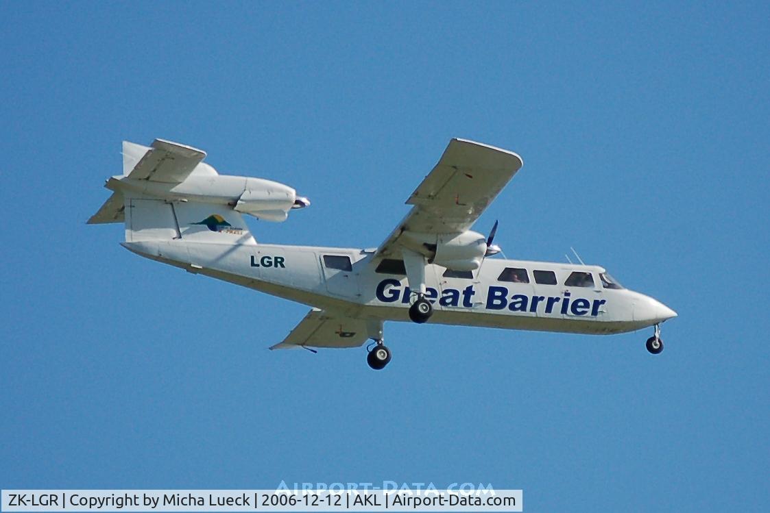 ZK-LGR, 1974 Britten-Norman BN-2A Mk.III-1 Trislander C/N 372, you can even see the face of a passenger...