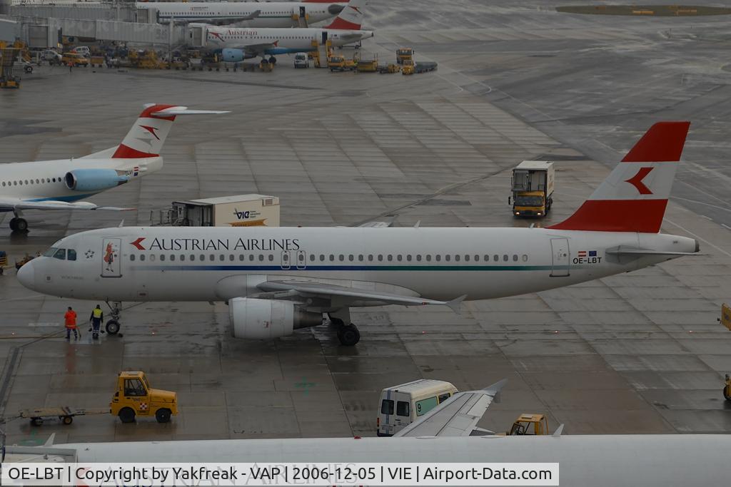OE-LBT, 2000 Airbus A320-214 C/N 1387, Austrian Airlines Airbus 320