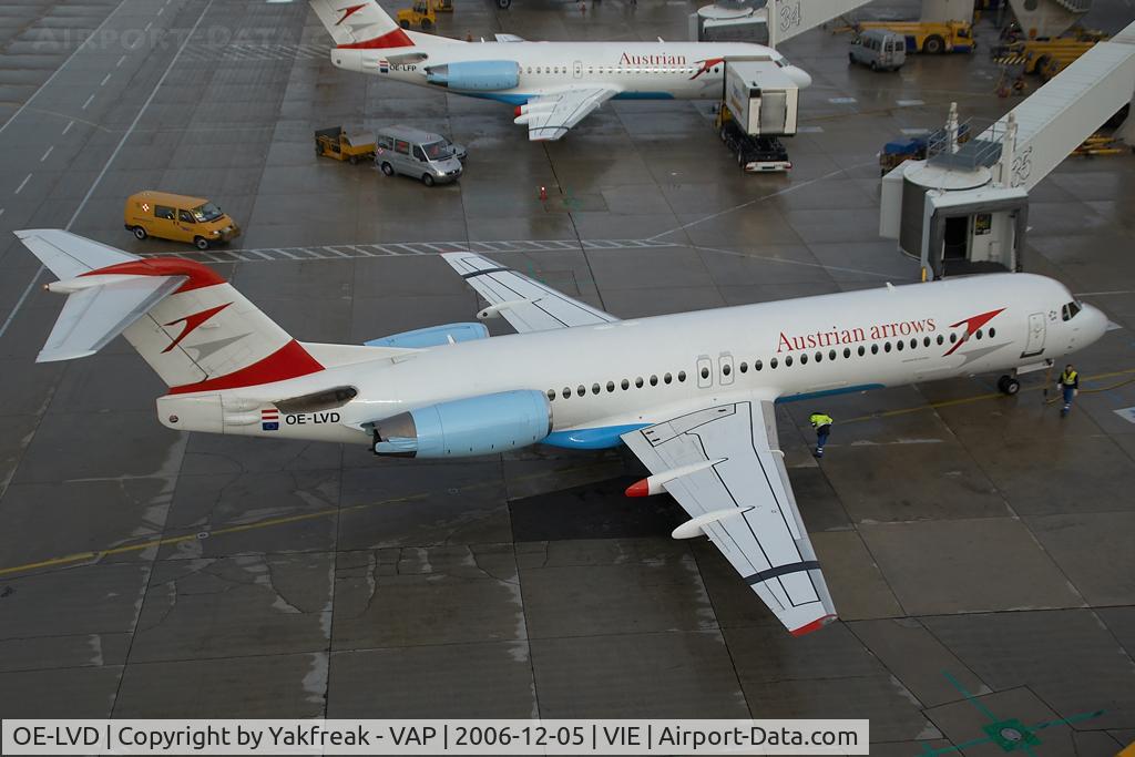 OE-LVD, 1994 Fokker 100 (F-28-0100) C/N 11515, Austrian Arrows Fokker 100