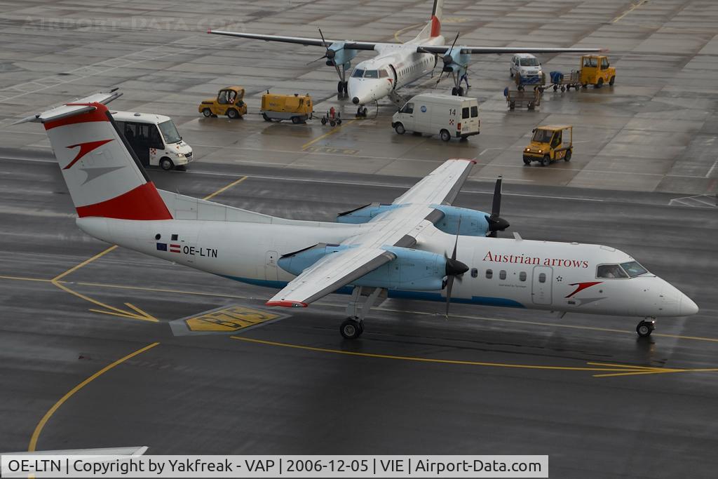 OE-LTN, 1998 De Havilland Canada DHC-8-314Q Dash 8 C/N 531, Austrian Arrows Dash 8-300