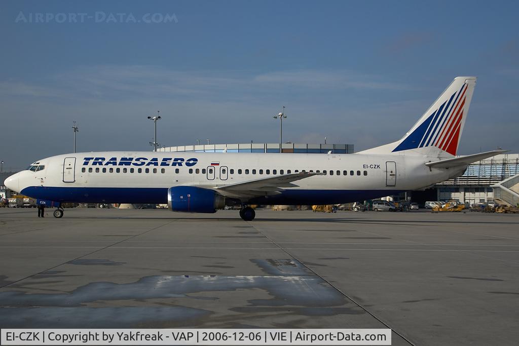 EI-CZK, 1989 Boeing 737-4YO C/N 24519, Transaero Boeing 737-400