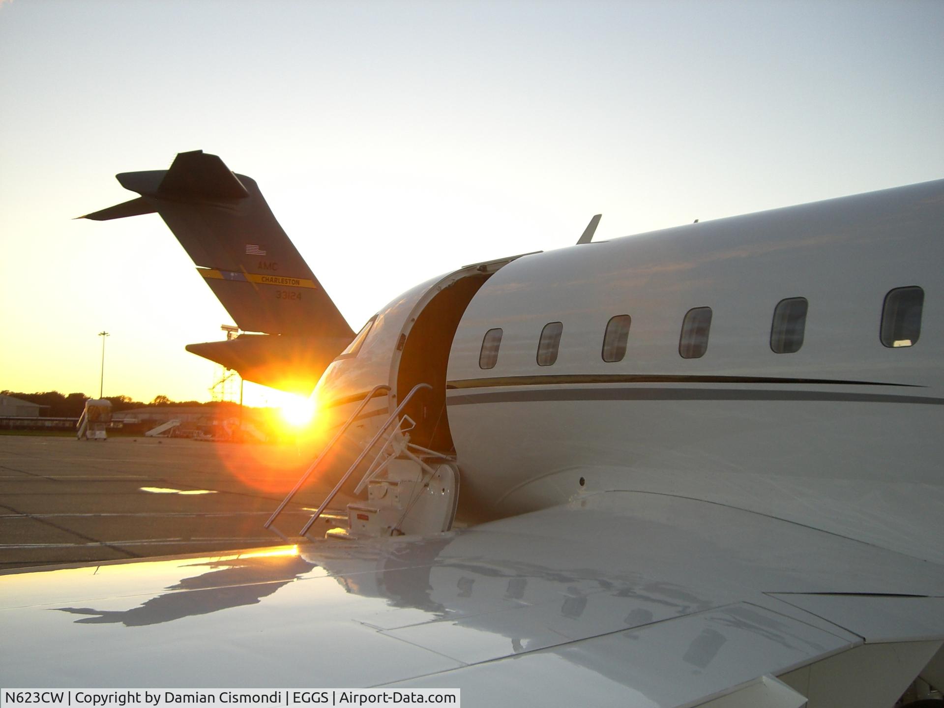 N623CW, 1988 Canadair Challenger 601-3A (CL-600-2B16) C/N 5023, now D-AAMA