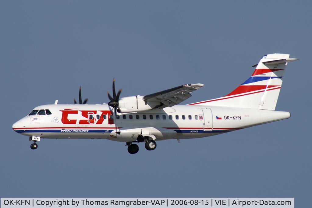 OK-KFN, 2005 ATR 42-500 C/N 637, CSA ATR42-500