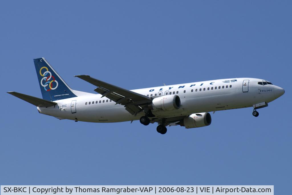 SX-BKC, 1991 Boeing 737-484 C/N 25361, Olympic Airways B737-400