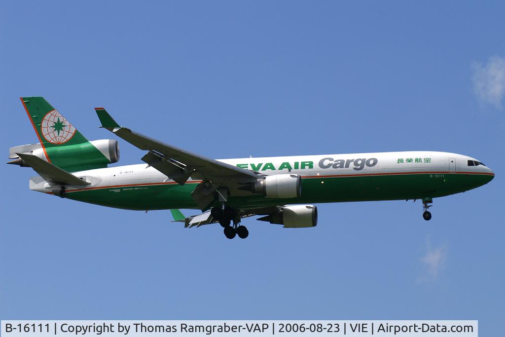 B-16111, 1998 McDonnell Douglas MD-11F C/N 48787, Eva Air Cargo MD11F