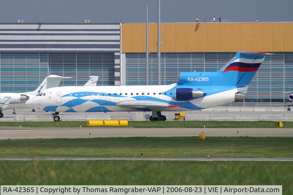 RA-42365, 1989 Yakovlev Yak-42D C/N 4520424811447, Aero Rent Yak42