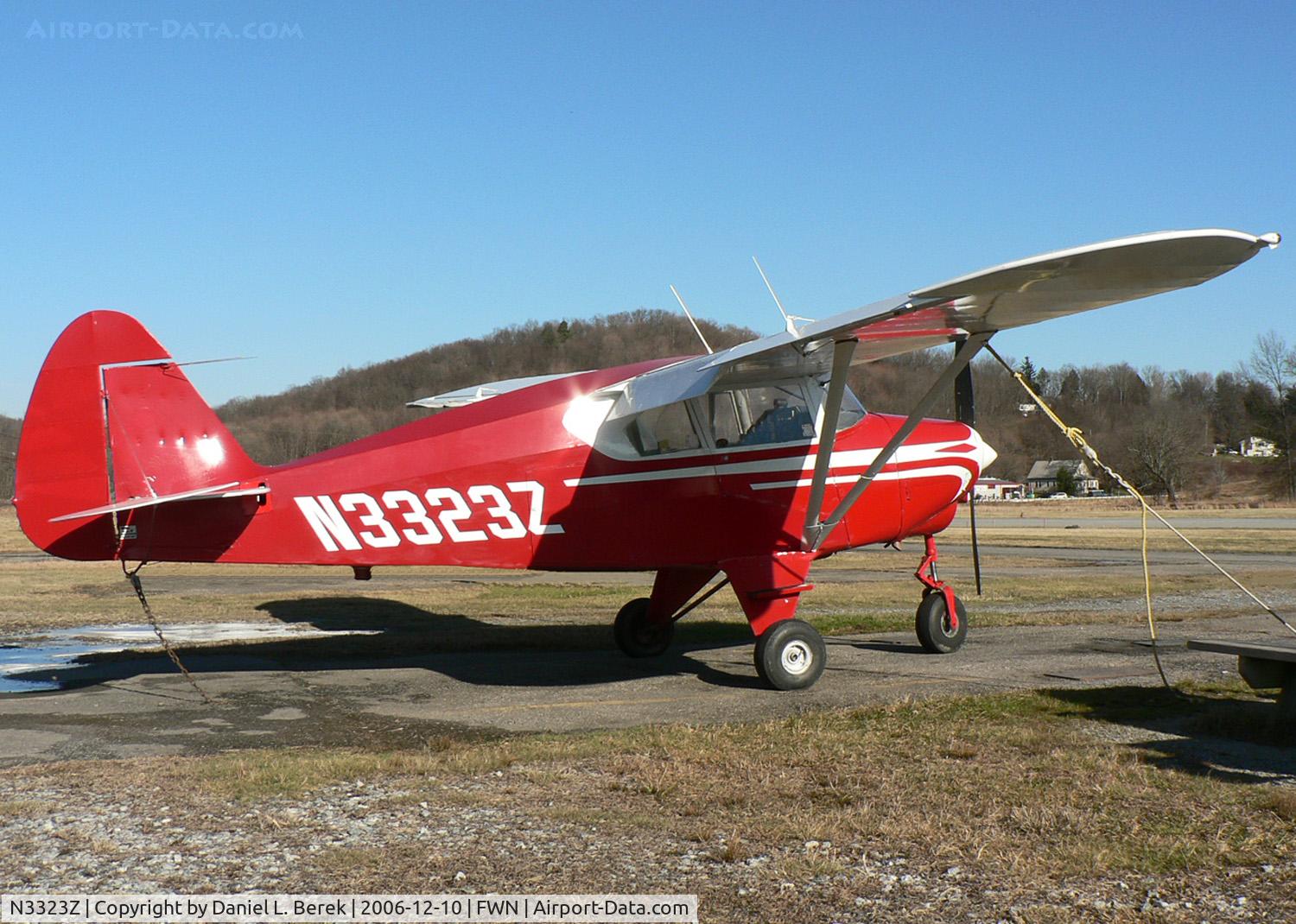 N3323Z, 1960 Piper PA-22-160 Tri Pacer C/N 22-7257, What a nice surprise to find this lovely red 1960 Tri-Pacer!