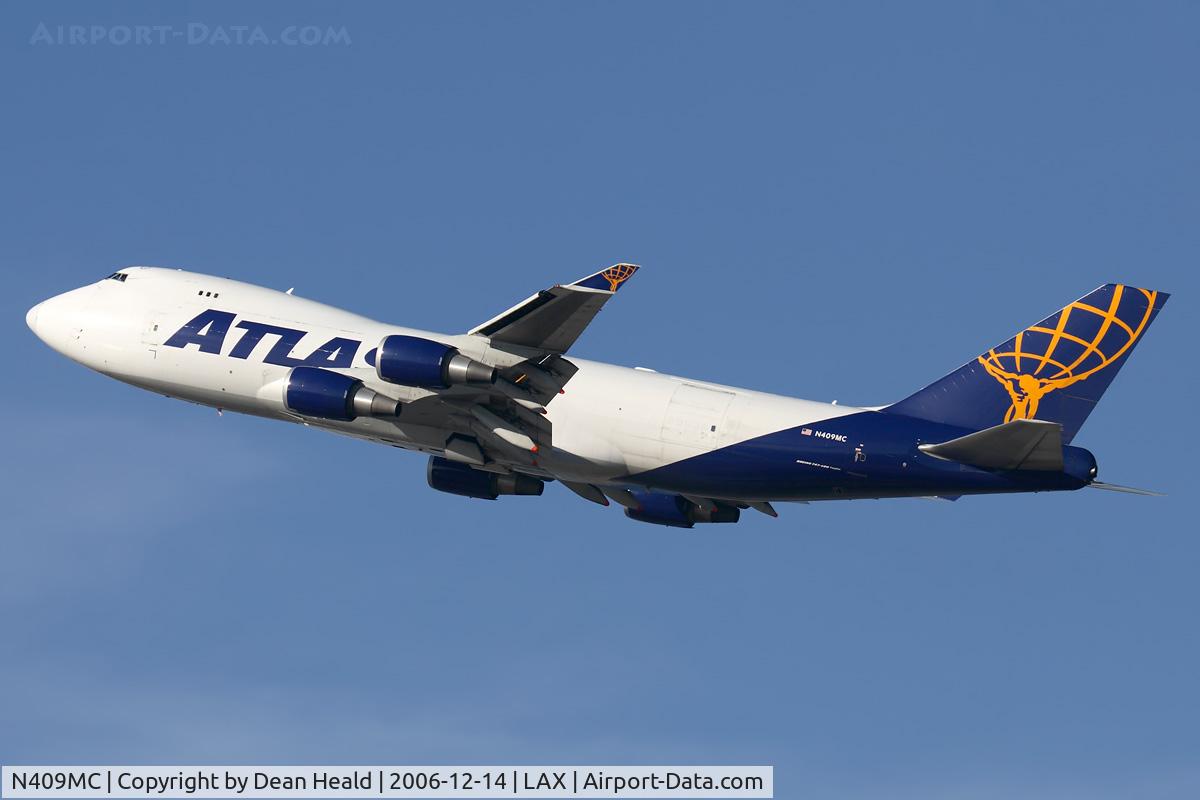 N409MC, 2000 Boeing 747-47UF C/N 30558/1242, Atlas Air N409MC - operating as 