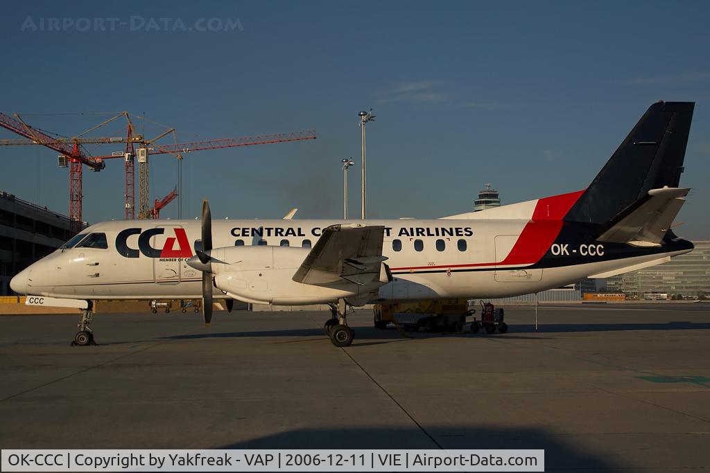 OK-CCC, 1990 Saab 340B C/N 340B-208, Central Connect Airlines Saab 340