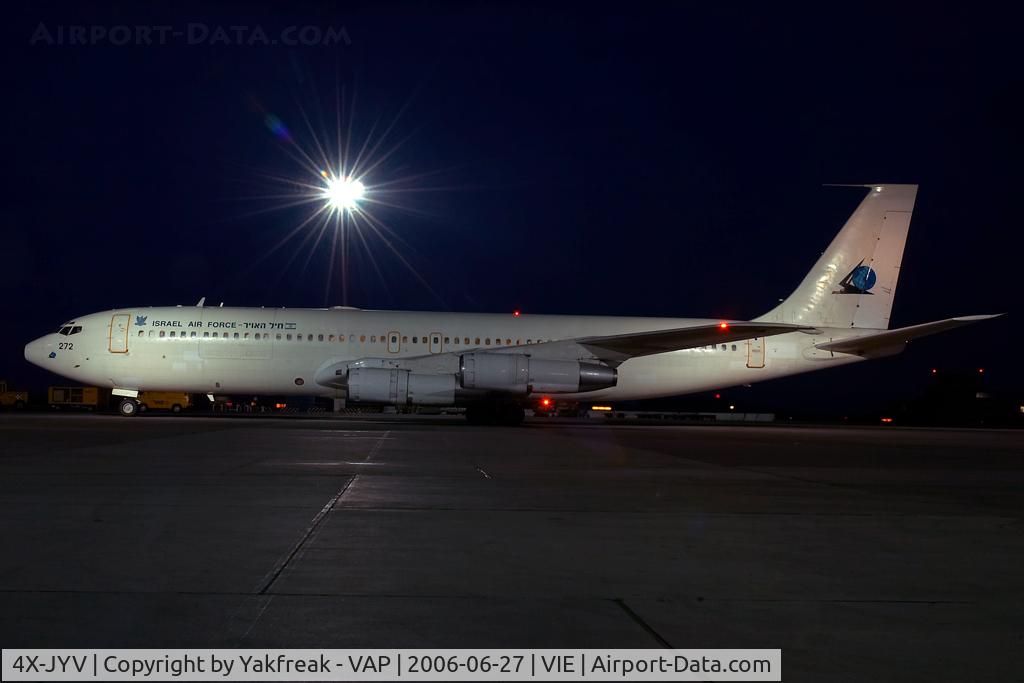 4X-JYV, 1975 Boeing 707-3L6C C/N 21096, Israel Air Force Boeing 707-300