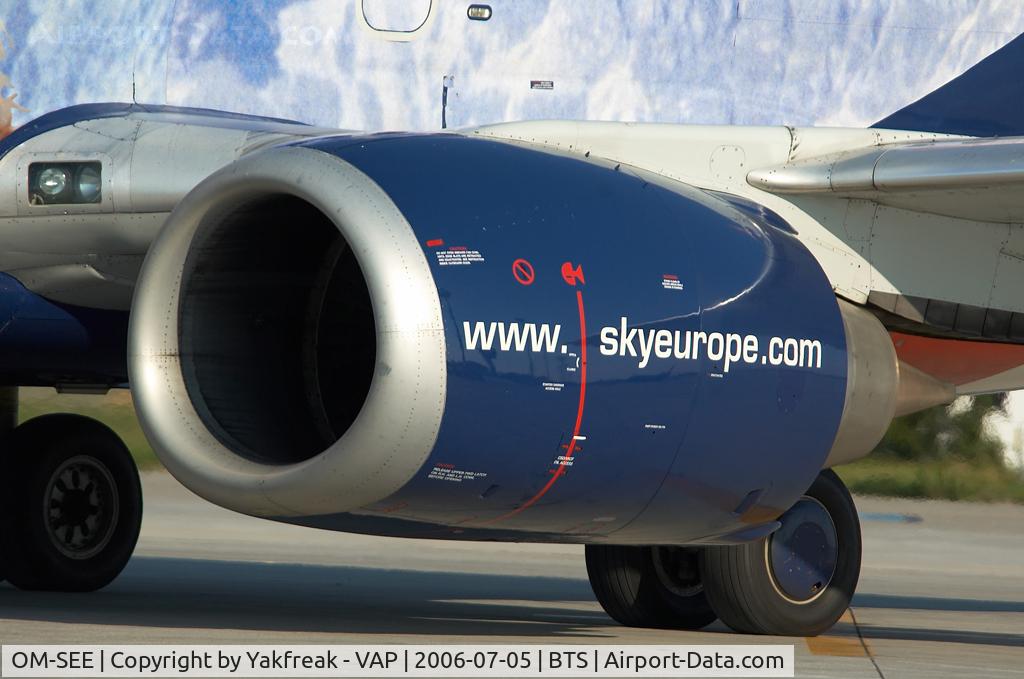 OM-SEE, 1992 Boeing 737-53C C/N 24827, Sky Europe Boeing 737-500
