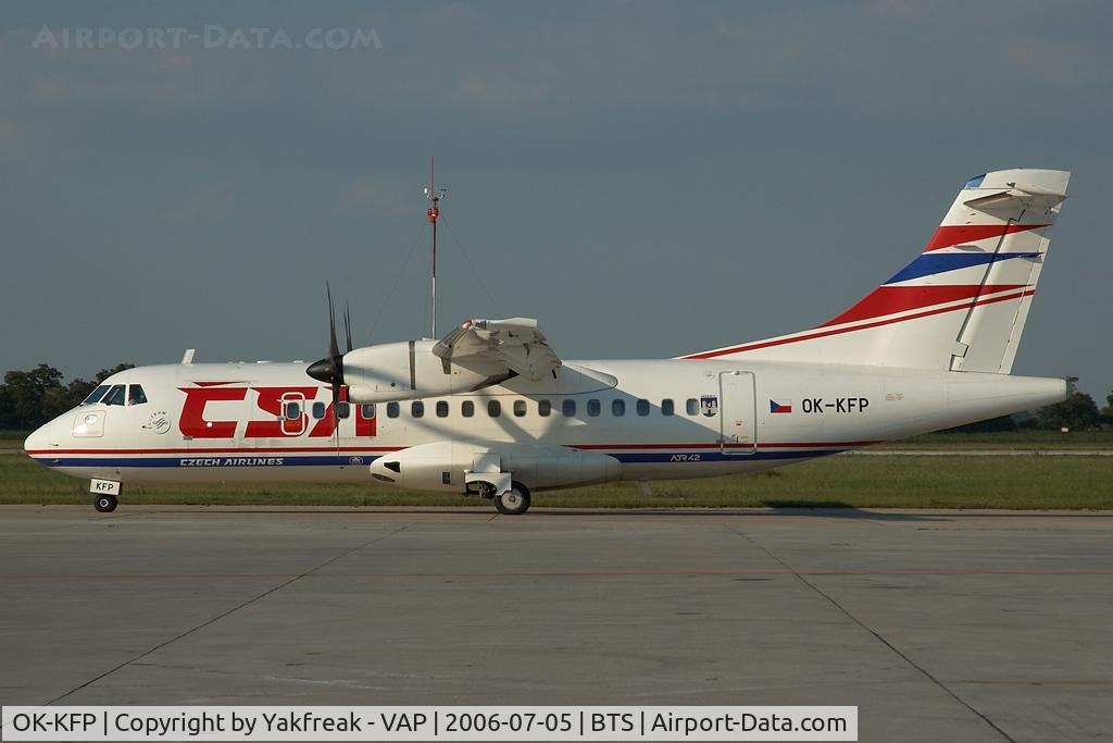 OK-KFP, 2000 ATR 42-500 C/N 639, CSA Czech Airlines ATR 42