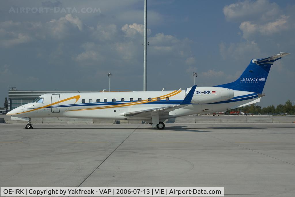 OE-IRK, 2005 Embraer EMB-135BJ Legacy 600 C/N 14500916, Embraer 135 Legacy