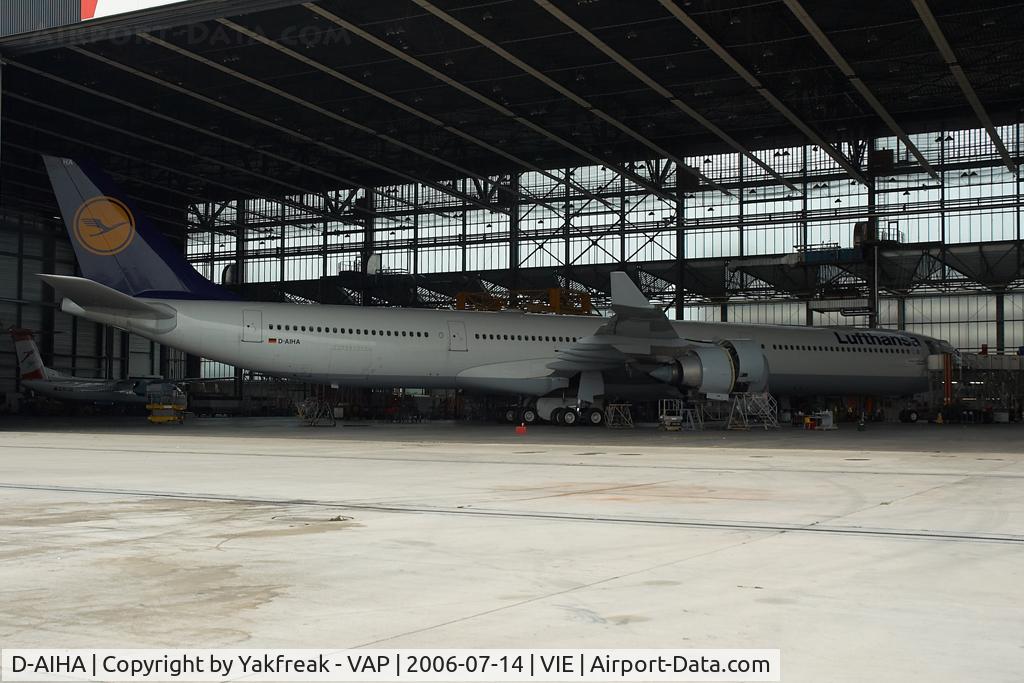 D-AIHA, 2003 Airbus A340-642 C/N 482, Lufthansa Airbus 340-600