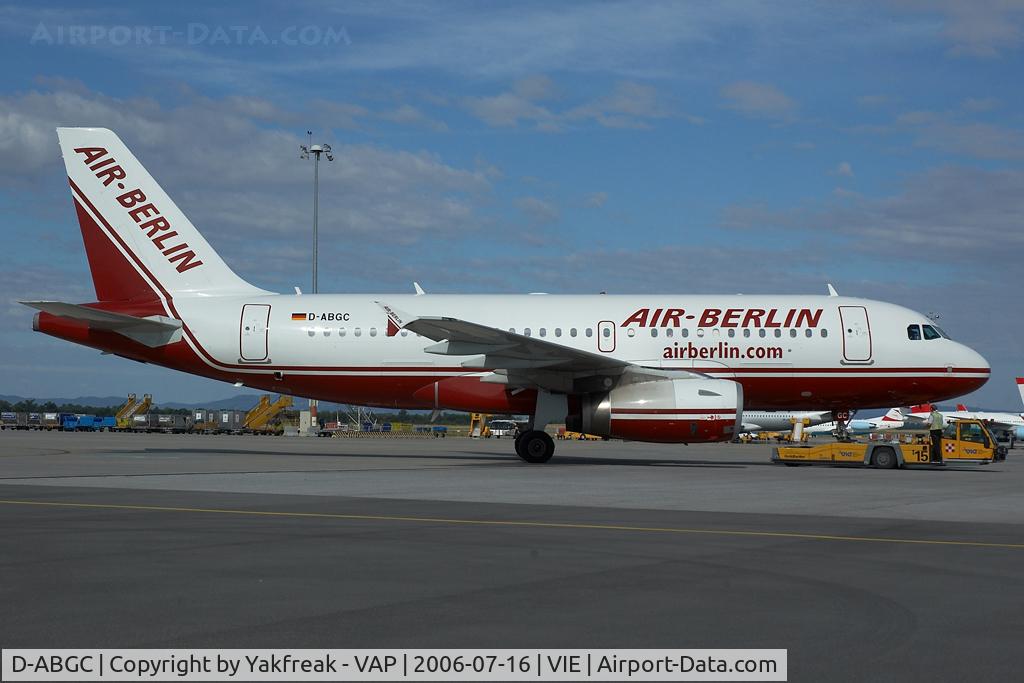 D-ABGC, 2005 Airbus A319-132 C/N 2468, Air Berlin Airbus 319