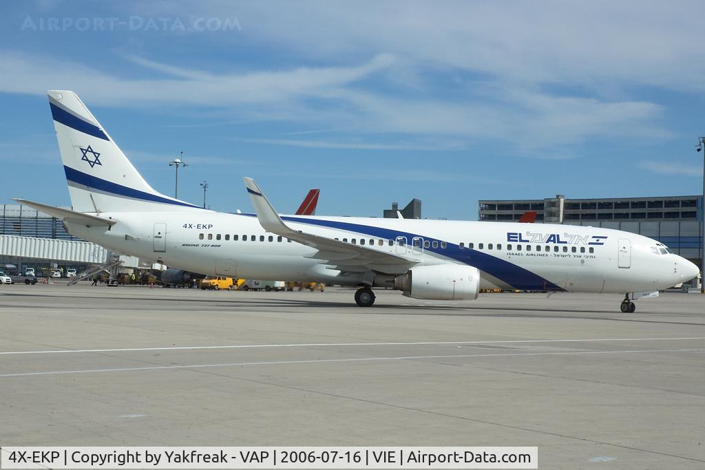 4X-EKP, 2001 Boeing 737-8Q8 C/N 30639, El Al boeing 737-800