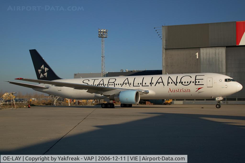 OE-LAY, 1998 Boeing 767-3Z9/ER C/N 29867, Austrian Airlines Boeing 767-300 in Star Alliance colors