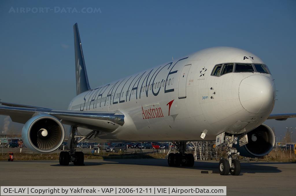 OE-LAY, 1998 Boeing 767-3Z9/ER C/N 29867, Austrian Airlines Boeing 767-300 in Star Alliance colors