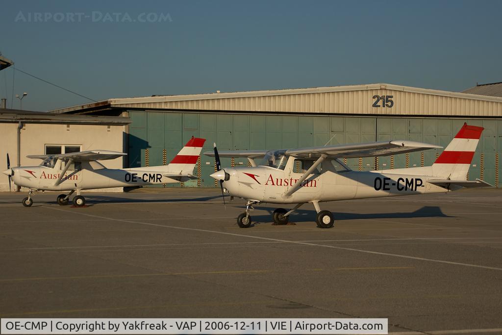 OE-CMP, Reims FA152 Aerobat C/N 0342, Austrian Airlines Cessna 152 together with OE-CMR