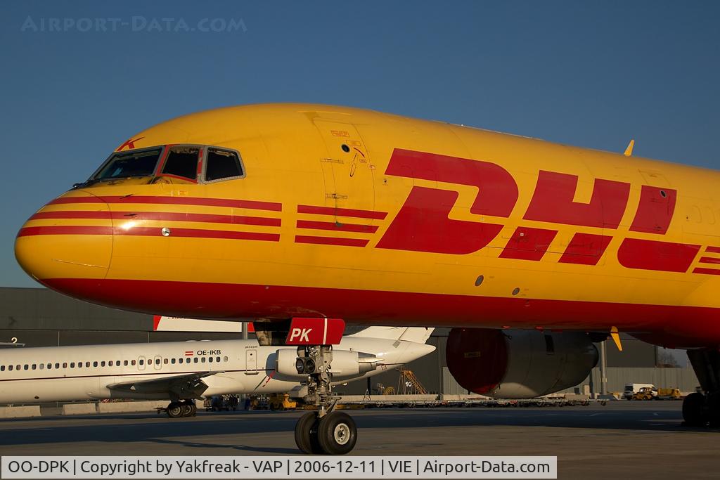 OO-DPK, 1986 Boeing 757-236/SF C/N 23492, DHL Boeing 757-200F
