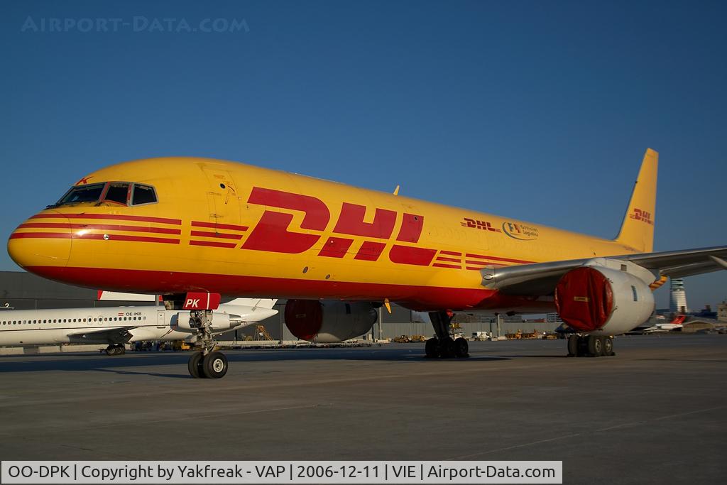 OO-DPK, 1986 Boeing 757-236/SF C/N 23492, DHL Boeing 757-200F
