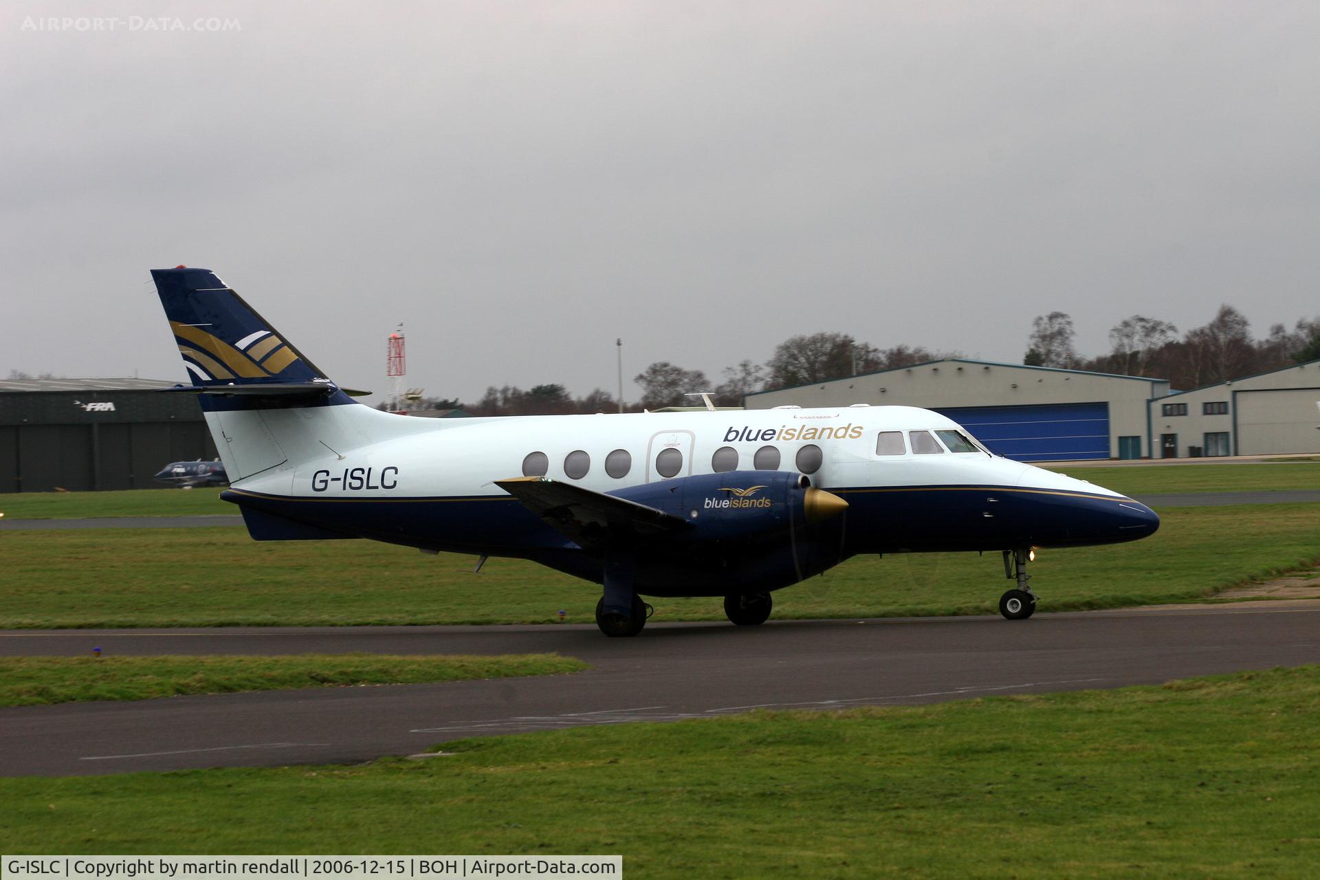 G-ISLC, 1989 British Aerospace BAe-3201 Jetstream 31 C/N 873, JETSTREAM