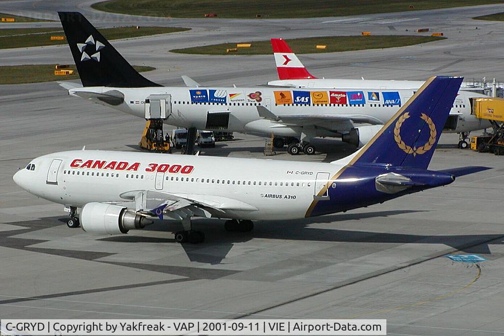C-GRYD, 1987 Airbus A310-304 C/N 435, Canada 3000 AIrbus 310-300