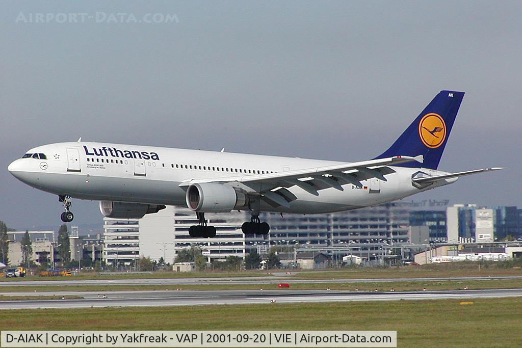 D-AIAK, 1987 Airbus A300B4-603 C/N 401, Lufthansa Airbus 300-600