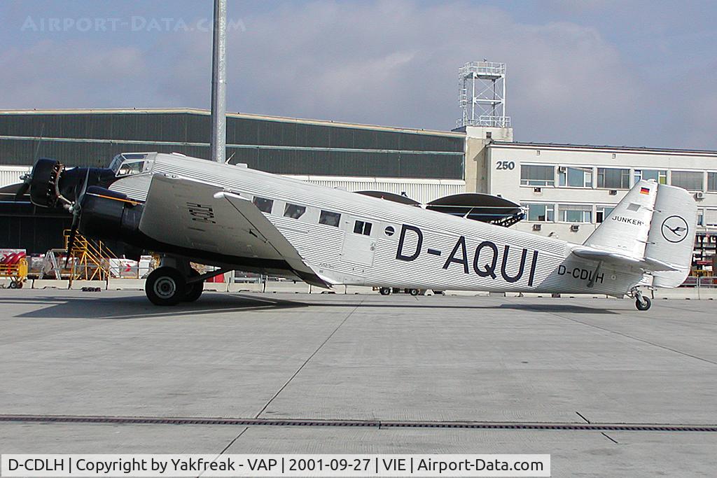D-CDLH, 1936 Junkers Ju-52/3m C/N 130714, Lufthansa Junkers Ju52