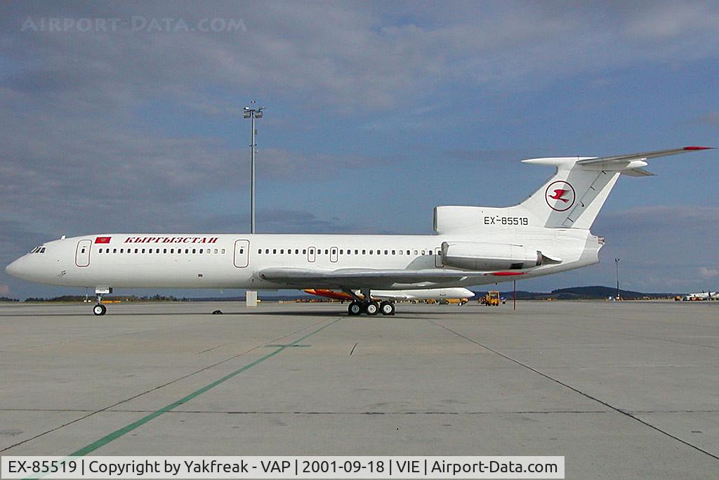 EX-85519, 1981 Tupolev Tu-154B-2 C/N 81A519, Kyrgystan Tupolev 154