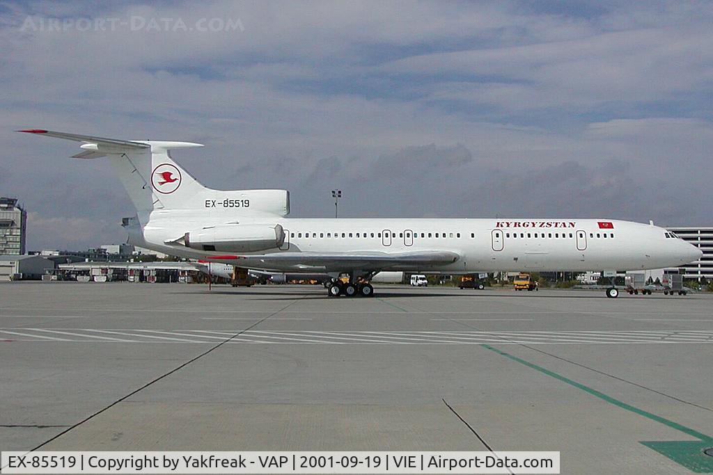 EX-85519, 1981 Tupolev Tu-154B-2 C/N 81A519, Kyrgystan Tupolev 154