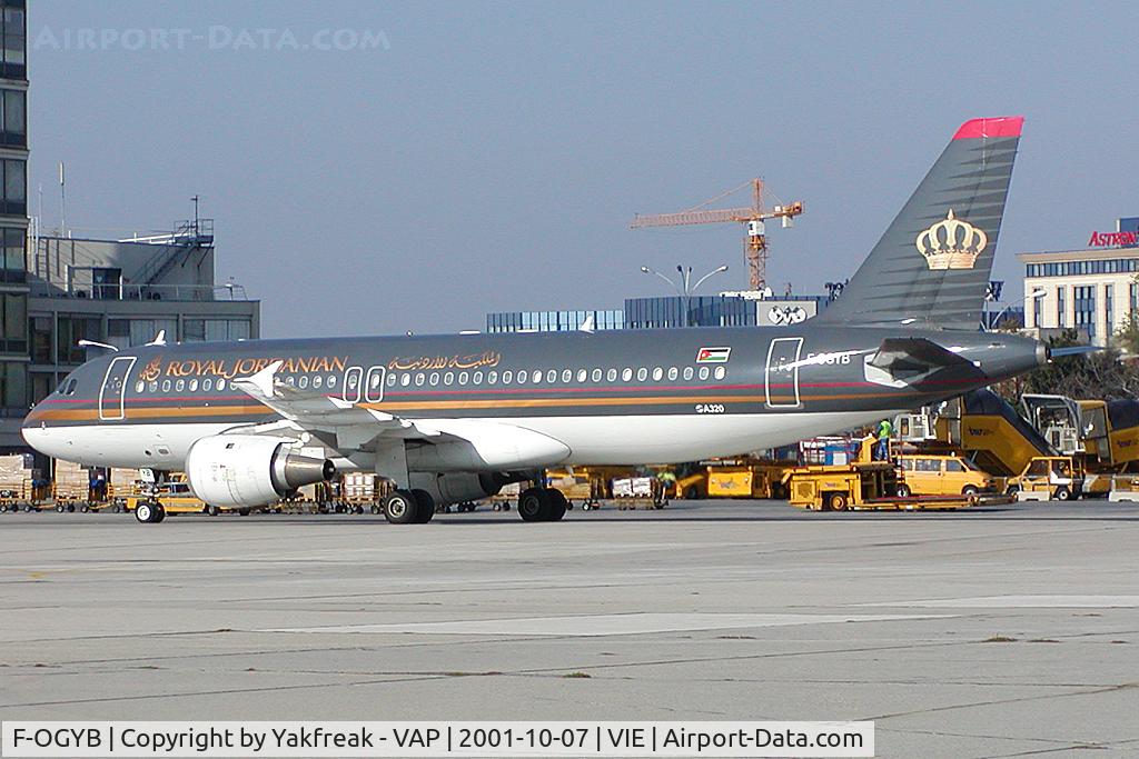 F-OGYB, 1989 Airbus A320-212 C/N 88, Royal Jordanian Airbus 320