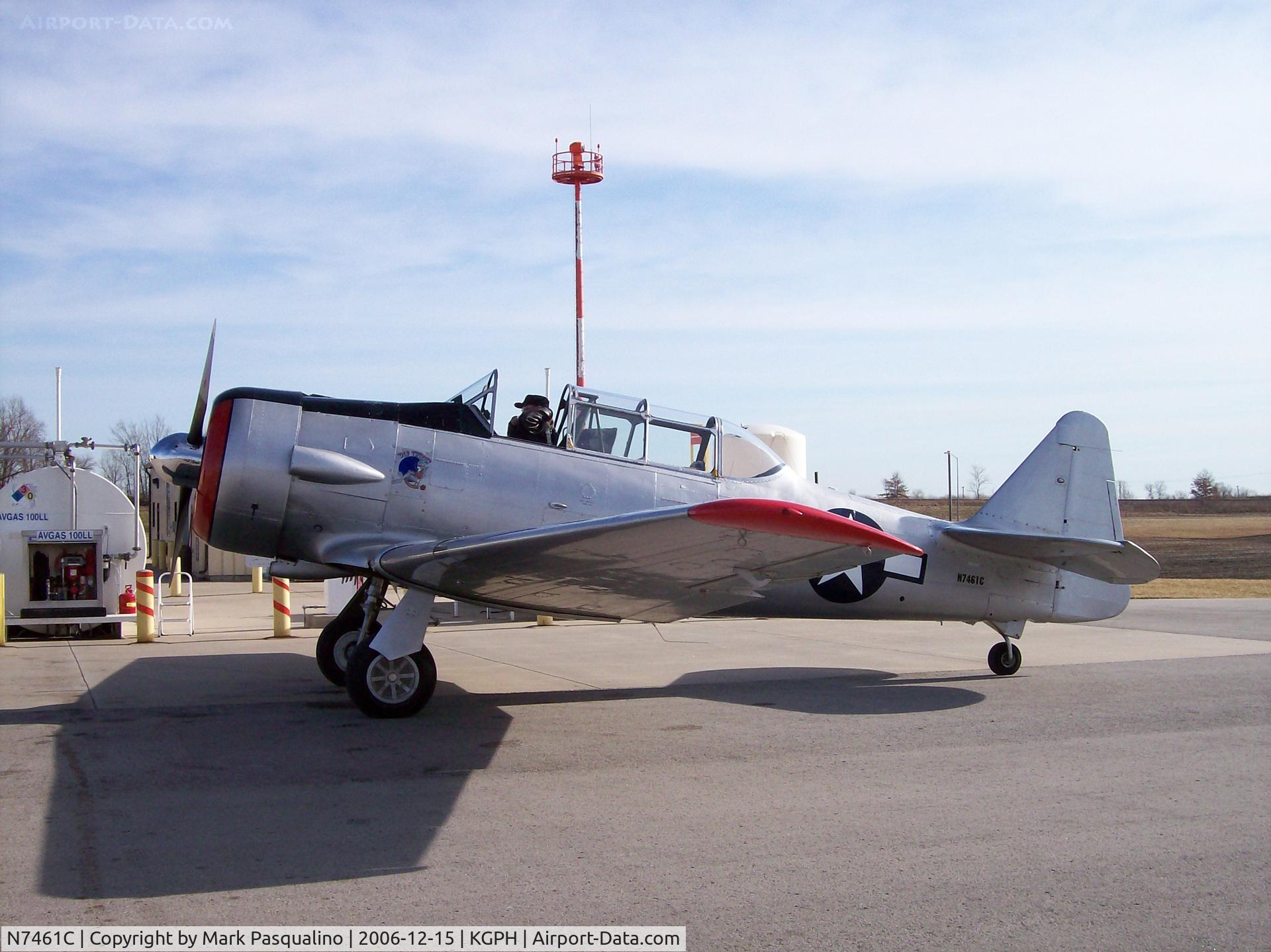 N7461C, 1944 North American AT-6F C/N 121-42378, North American AT-6F