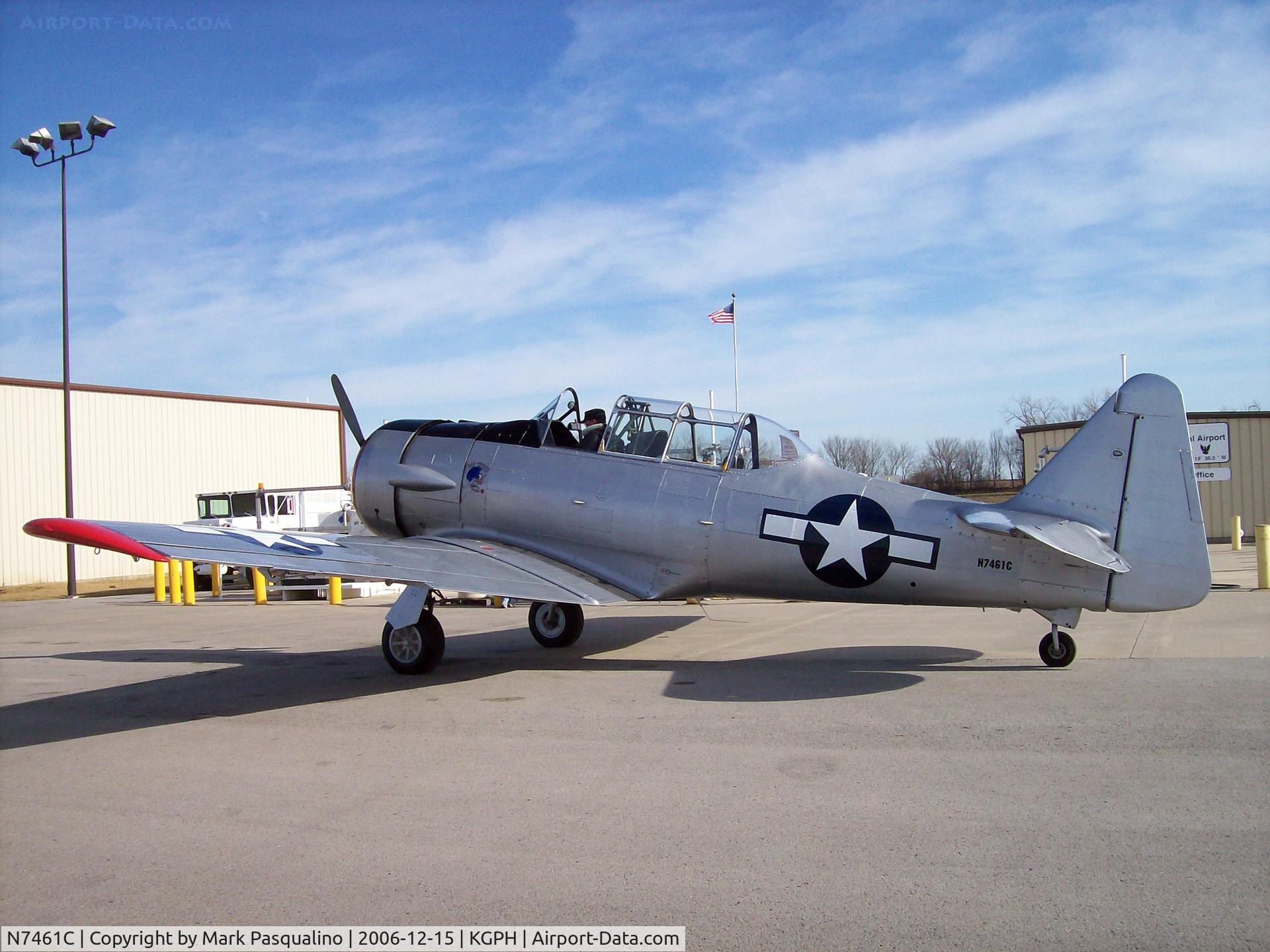 N7461C, 1944 North American AT-6F C/N 121-42378, North American AT-6F